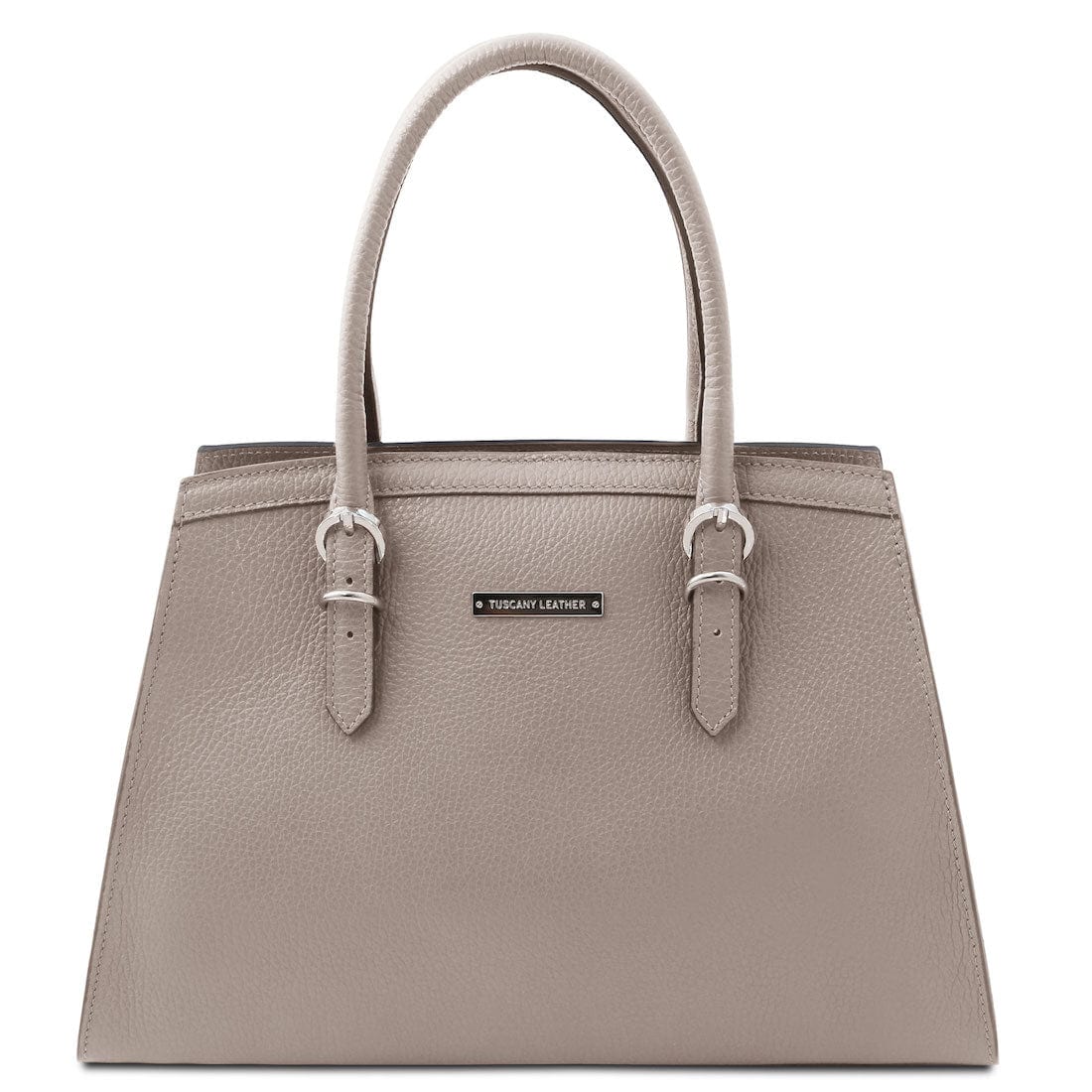 Borse in pelle Grigio chiaro TL Bag - Borsa in pelle italiana | TL142147 San Rocco Italia