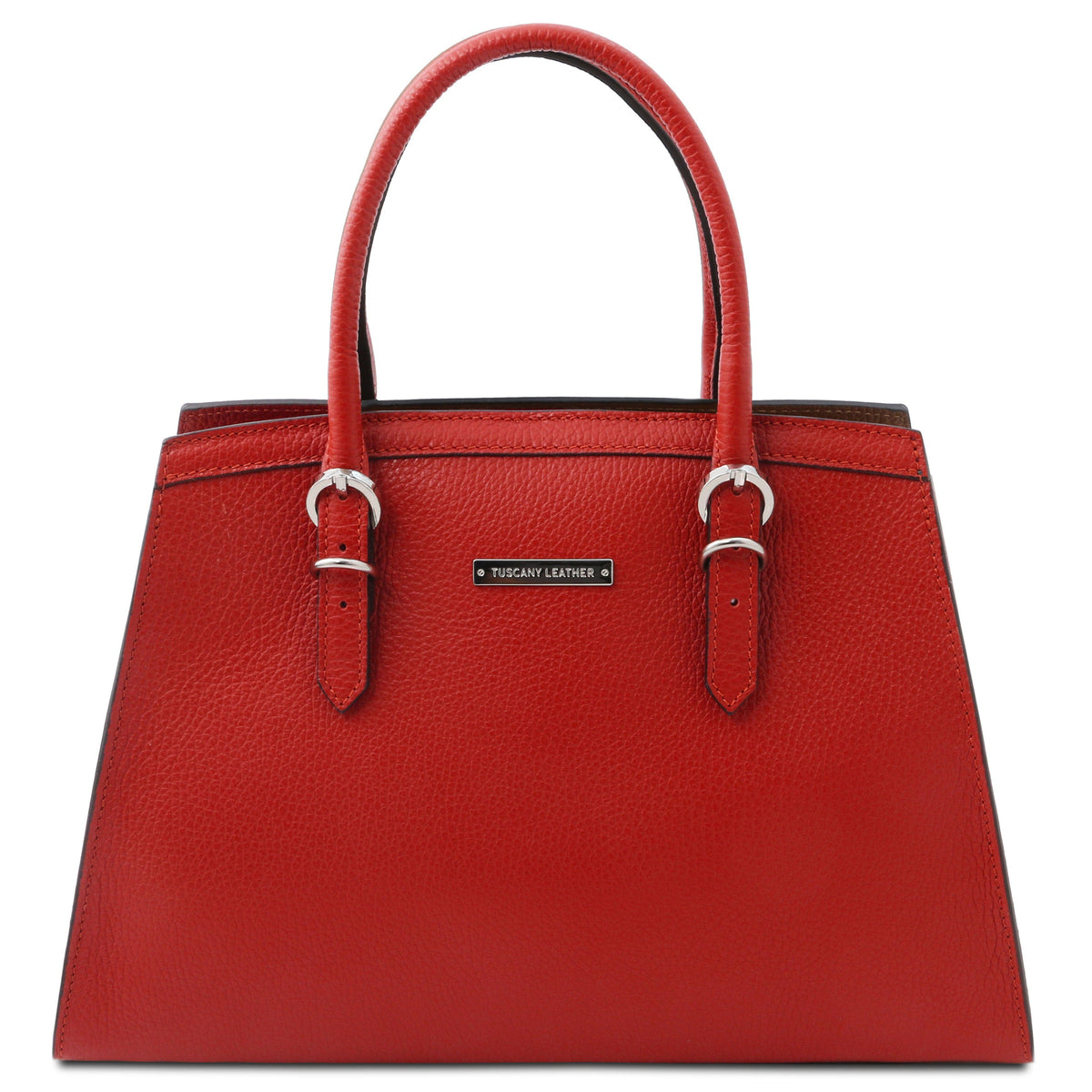 Borse in pelle Rosso rossetto TL Bag - Borsa italiana in pelle | TL142147 San Rocco Italia
