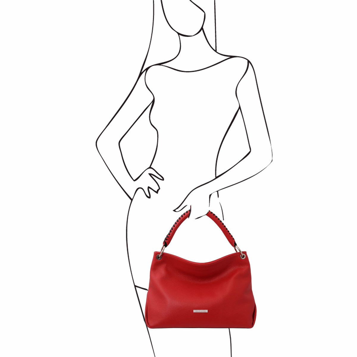 Leather handbags TL Bag - Soft Italian leather handbag | TL142087 San Rocco Italia