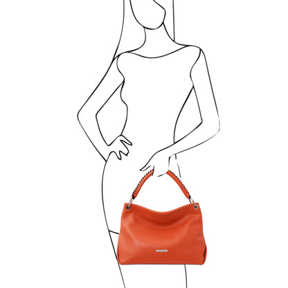 TL Bag - Soft Italian leather handbag | TL142087 - Premium Leather handbags - Shop now at San Rocco Italia