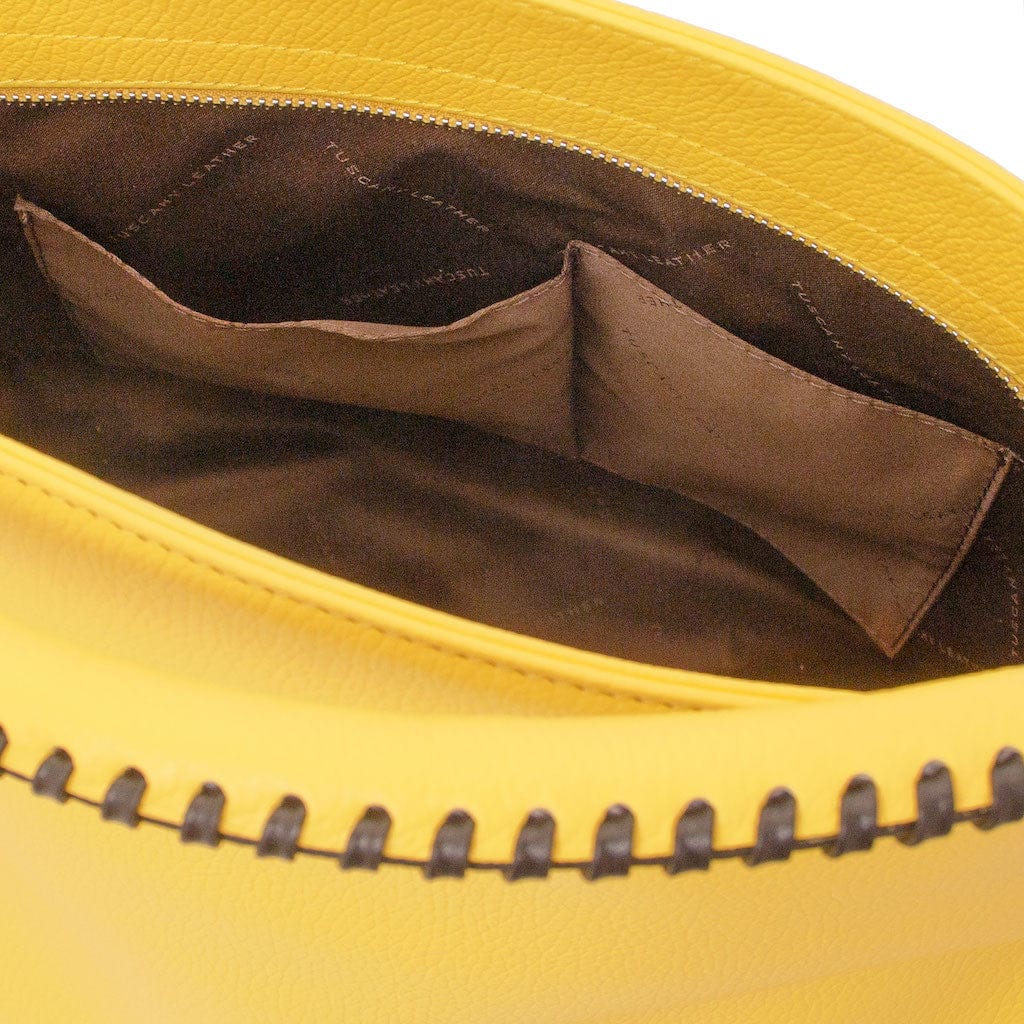 Leather handbags TL Bag - Soft Italian leather handbag | TL142087 San Rocco Italia