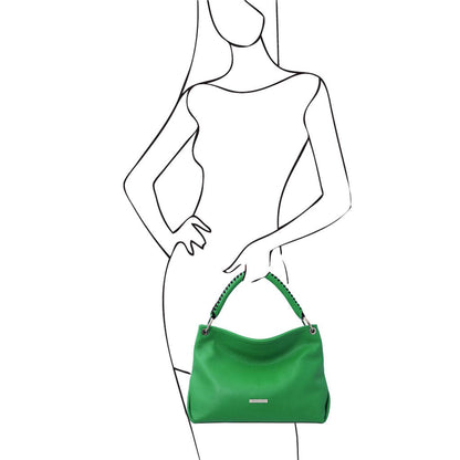 TL Bag - Soft leather handbag | TL142087 - Premium Leather handbags - Shop now at San Rocco Italia