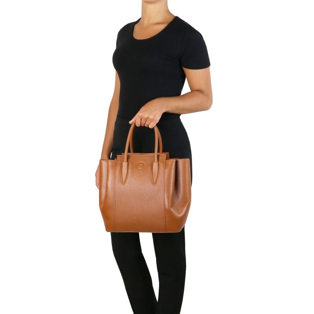Borse in pelle Tulipan - Borsa italiana in pelle | TL141727 San Rocco Italia