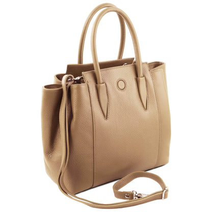 Borse in pelle Tulipan - Borsa italiana in pelle | TL141727 San Rocco Italia