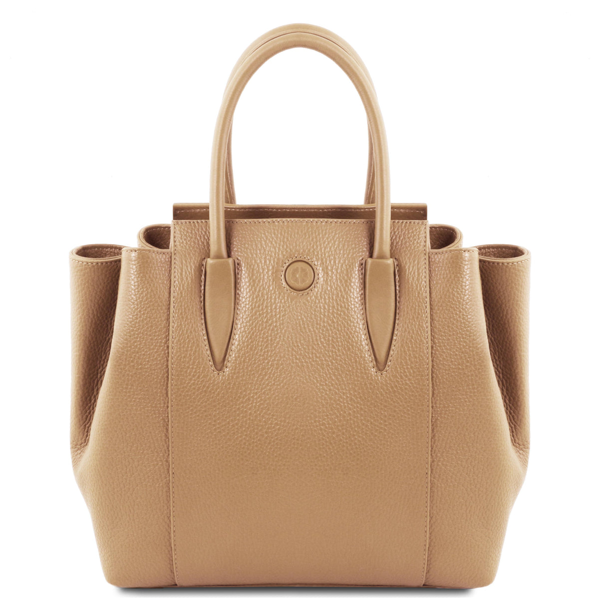 Borse in pelle Champagne Tulipan - Borsa italiana in pelle | TL141727 San Rocco Italia