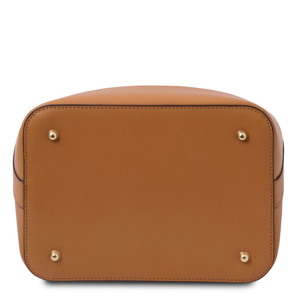 Borse in pelle Vittoria - Borsa secchiello in pelle italiana | TL141531 San Rocco Italia