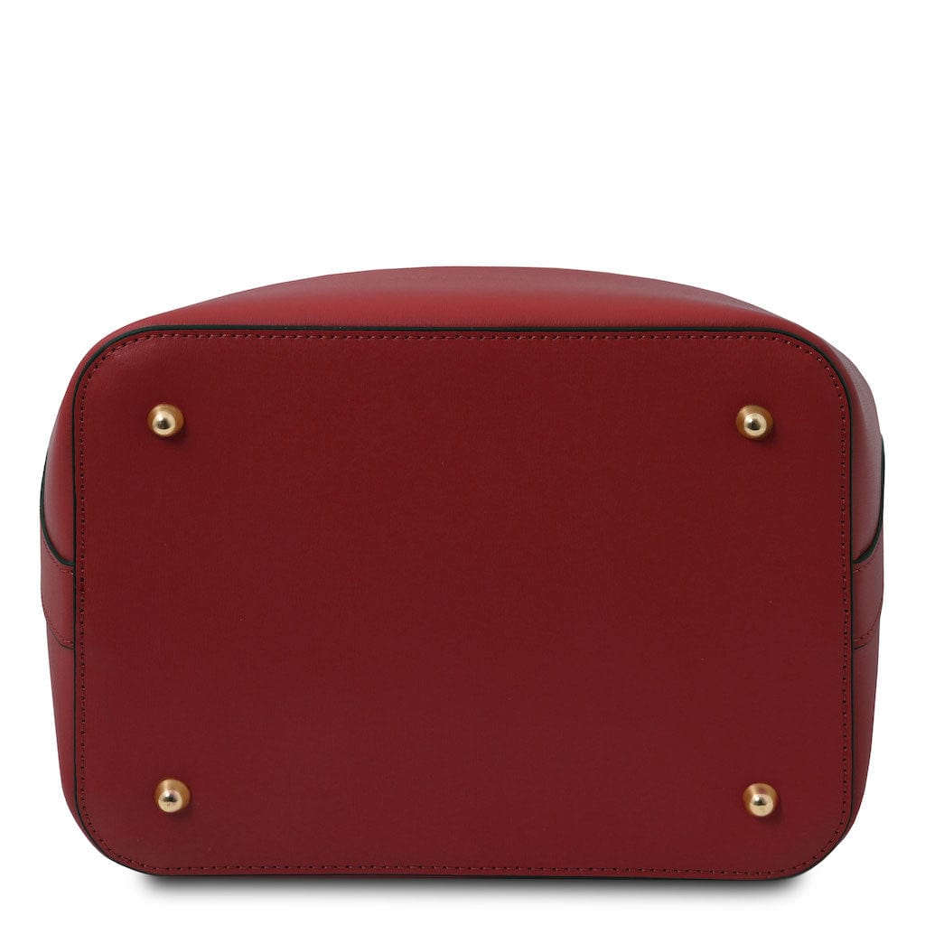 Borse in pelle Vittoria - Borsa secchiello in pelle italiana | TL141531 San Rocco Italia