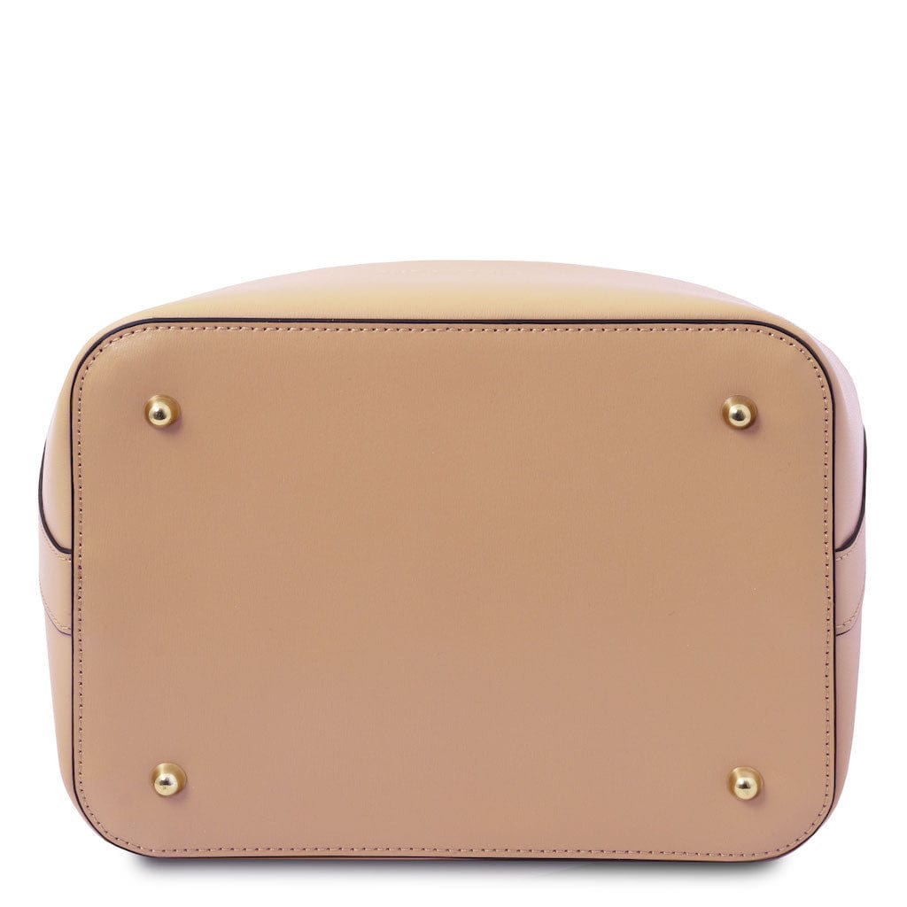Borse in pelle Vittoria - Borsa secchiello in pelle italiana | TL141531 San Rocco Italia