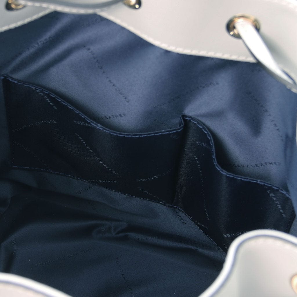 Borse in pelle Vittoria - Borsa secchiello in pelle italiana | TL141531 San Rocco Italia