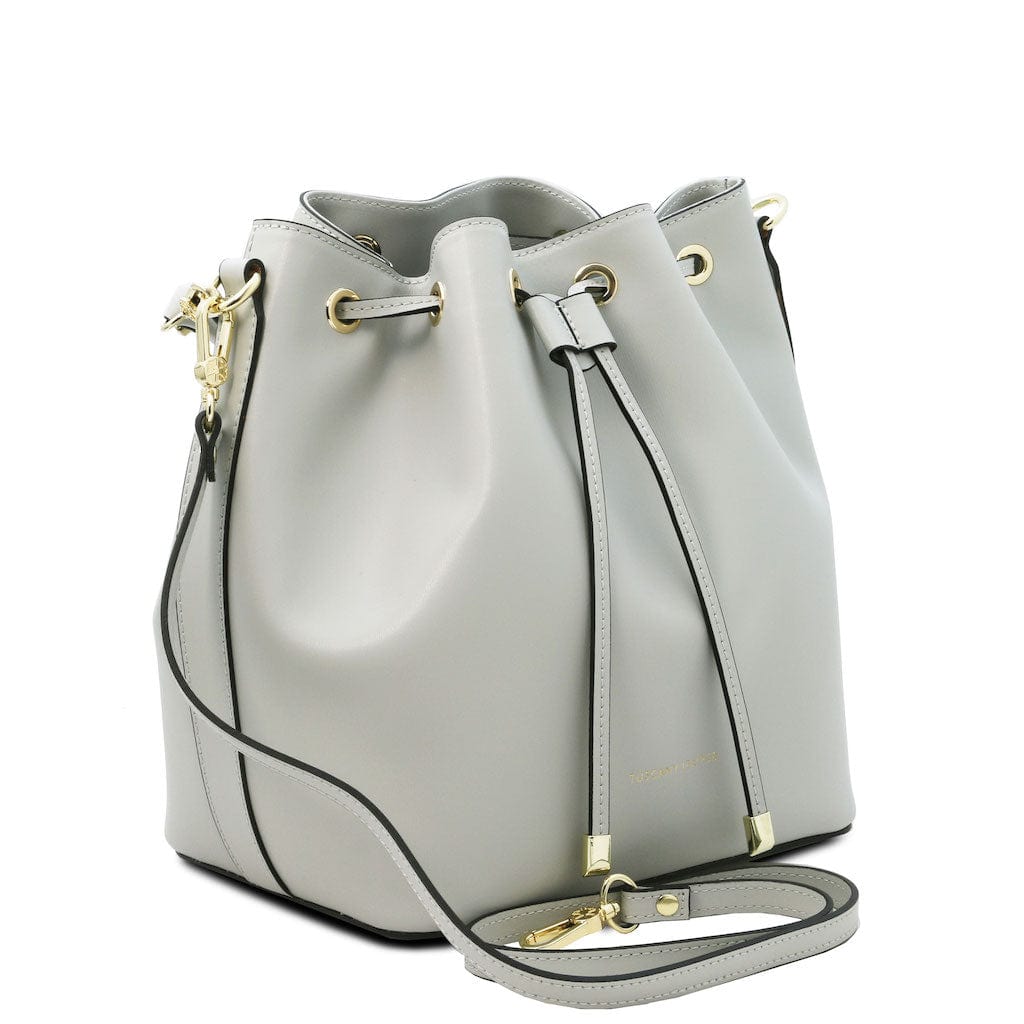 Borse in pelle Vittoria - Borsa secchiello in pelle italiana | TL141531 San Rocco Italia