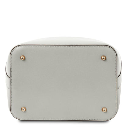 Borse in pelle Vittoria - Borsa secchiello in pelle italiana | TL141531 San Rocco Italia
