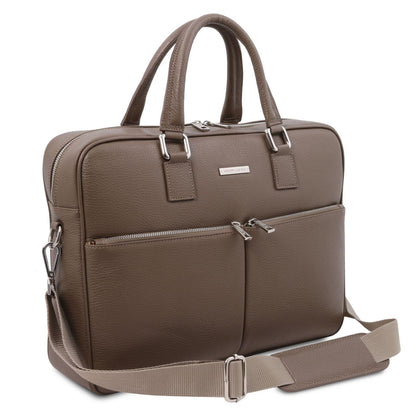 Leather laptop bags Treviso - Leather laptop briefcase | TL141986 San Rocco Italia