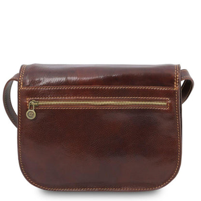 Borse a spalla in pelle Greta - Borsa a sella da donna in pelle | TL141958 San Rocco Italia