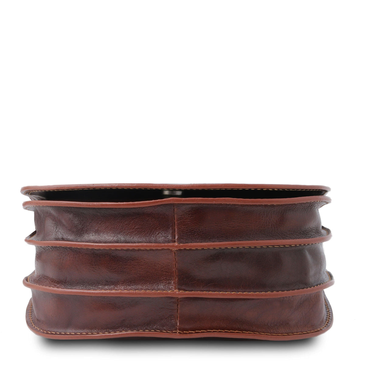 Leather shoulder bags Isabella - Lady leather saddle bag | TL9031 San Rocco Italia