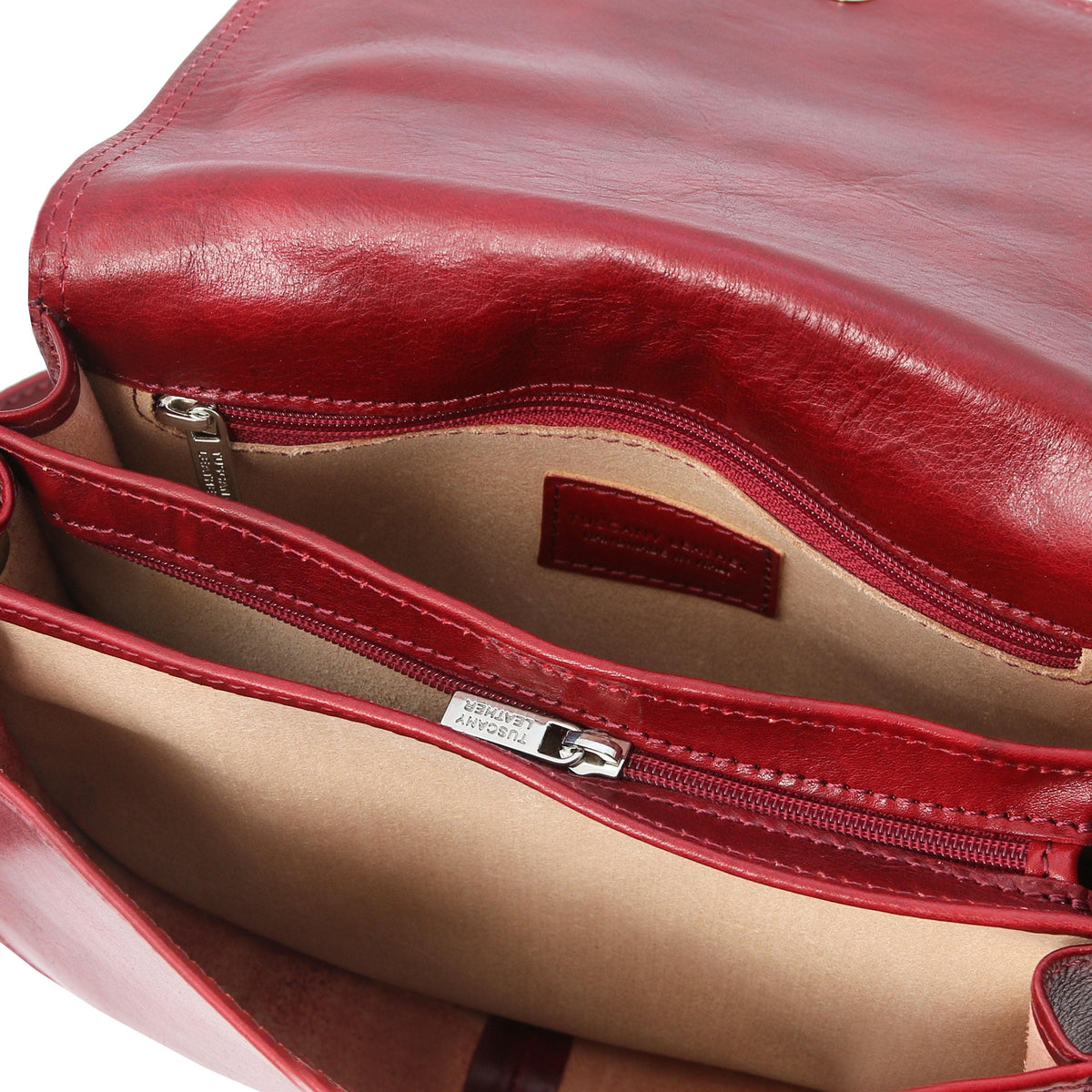 Leather shoulder bags Isabella - Lady leather saddle bag | TL9031 San Rocco Italia