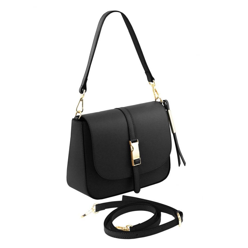 Leather shoulder bags Nausica - Italian leather shoulder bag | TL141598 San Rocco Italia