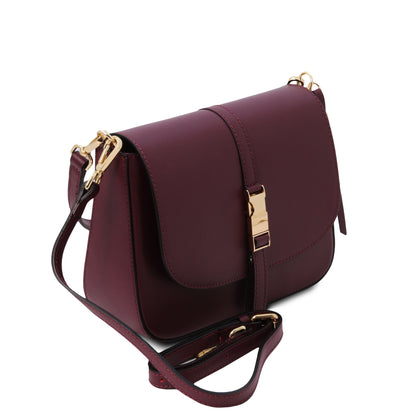 Leather shoulder bags Nausica - Italian leather shoulder bag | TL141598 San Rocco Italia