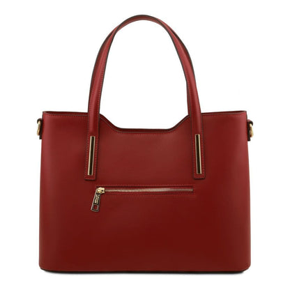 Borse a spalla in pelle Olimpia - Borsa tote italiana in pelle | TL141412 San Rocco Italia