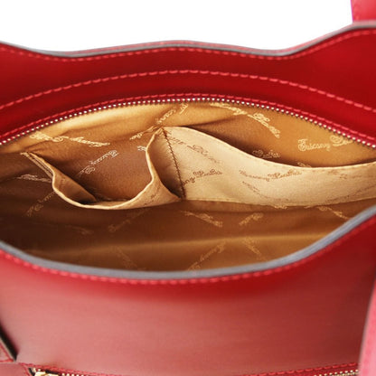 Borse a spalla in pelle Olimpia - Borsa tote italiana in pelle | TL141412 San Rocco Italia