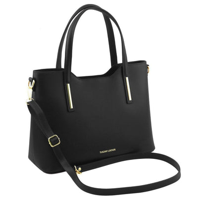 Borse a spalla in pelle Olimpia - Borsa tote italiana in pelle | TL141412 San Rocco Italia