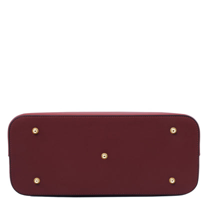 Borse a spalla in pelle Olimpia - Borsa tote italiana in pelle | TL141412 San Rocco Italia