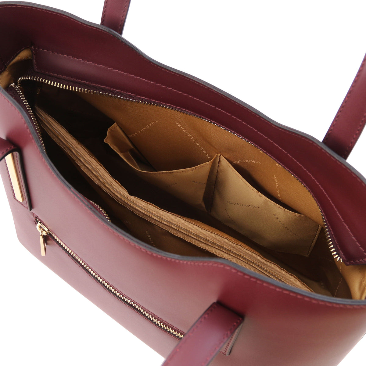Borse a spalla in pelle Olimpia - Borsa tote italiana in pelle | TL141412 San Rocco Italia