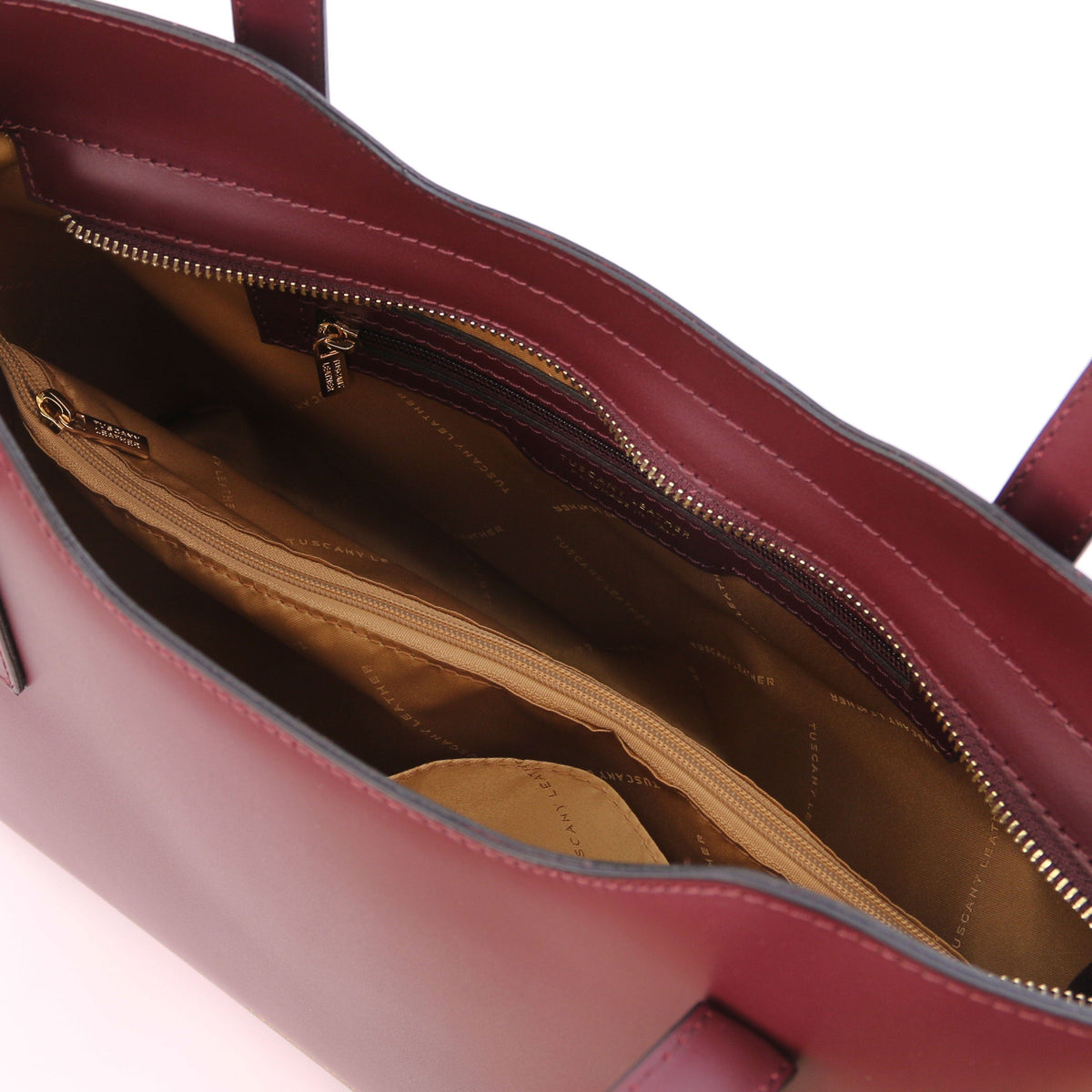 Borse a spalla in pelle Olimpia - Borsa tote italiana in pelle | TL141412 San Rocco Italia