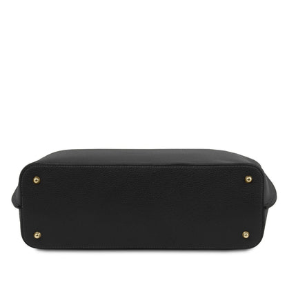 Leather shoulder bags TL Bag - Leather shopping bag | TL141828 San Rocco Italia