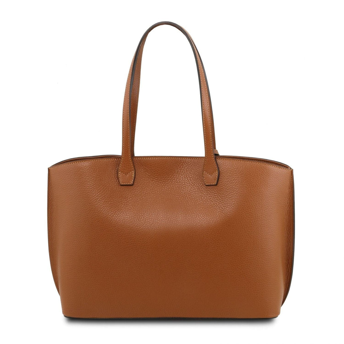 Leather shoulder bags TL Bag - Leather shopping bag | TL141828 San Rocco Italia
