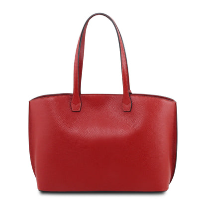 Leather shoulder bags TL Bag - Leather shopping bag | TL141828 San Rocco Italia