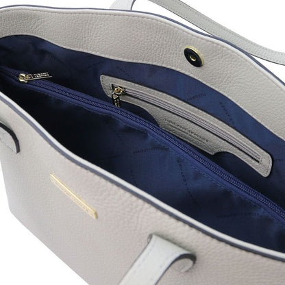 Leather shoulder bags TL Bag - Leather shopping bag | TL141828 San Rocco Italia