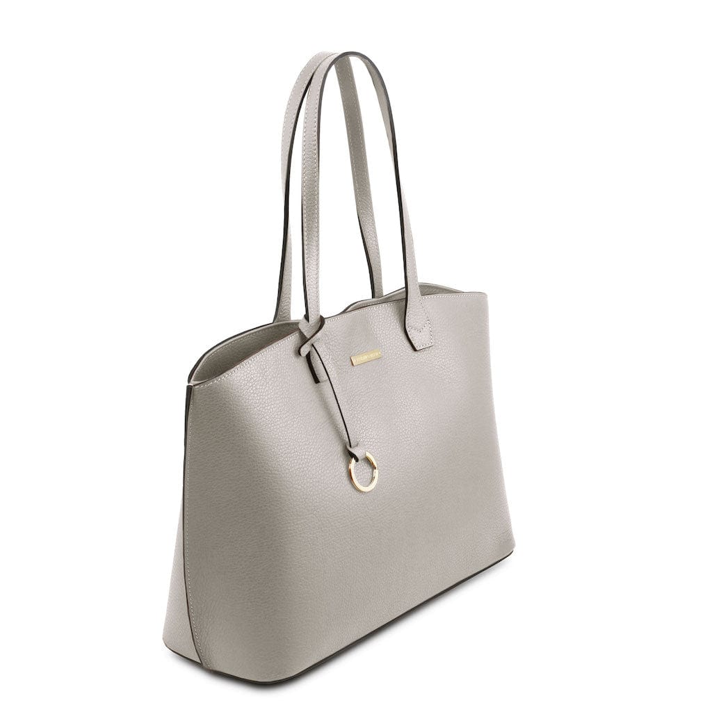 Leather shoulder bags TL Bag - Leather shopping bag | TL141828 San Rocco Italia