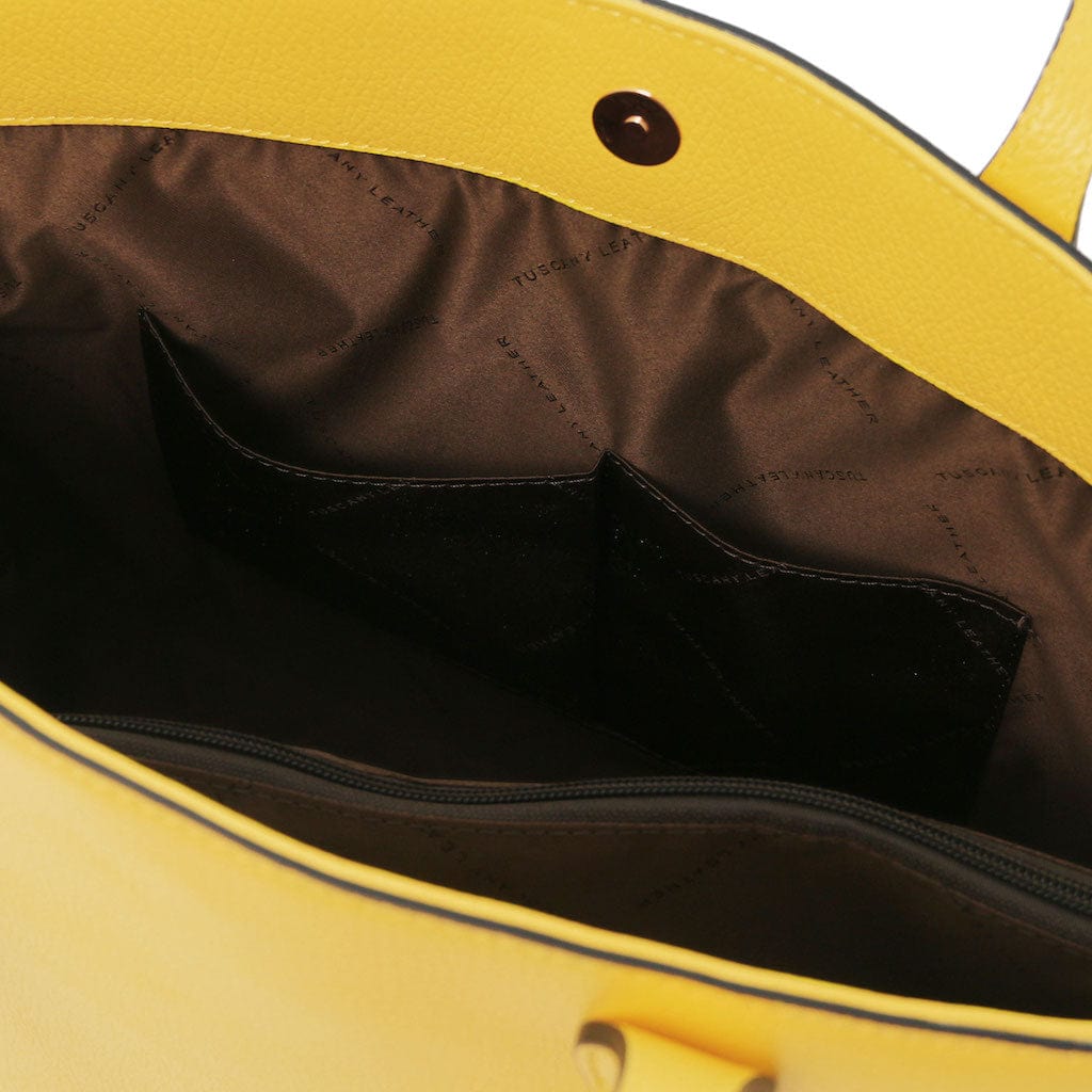 TL Bag - Leather shopping bag | TL141828 - Premium Leather shoulder bags - Shop now at San Rocco Italia