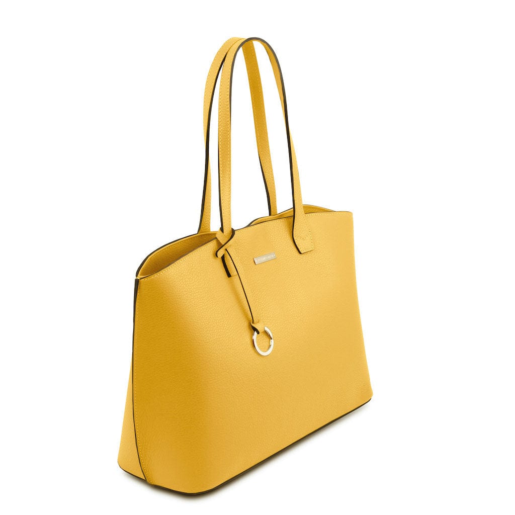 TL Bag - Leather shopping bag | TL141828 - Premium Leather shoulder bags - Shop now at San Rocco Italia