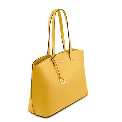 TL Bag - Leather shopping bag | TL141828 - Premium Leather shoulder bags - Shop now at San Rocco Italia