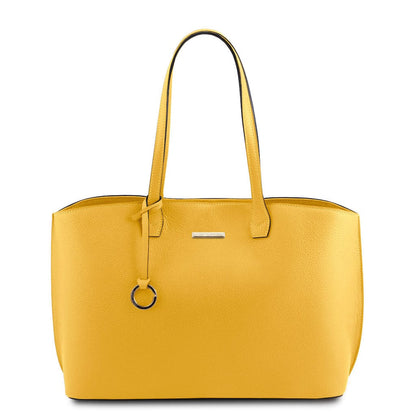 TL Bag - Leather shopping bag | TL141828 - Premium Leather shoulder bags - Shop now at San Rocco Italia