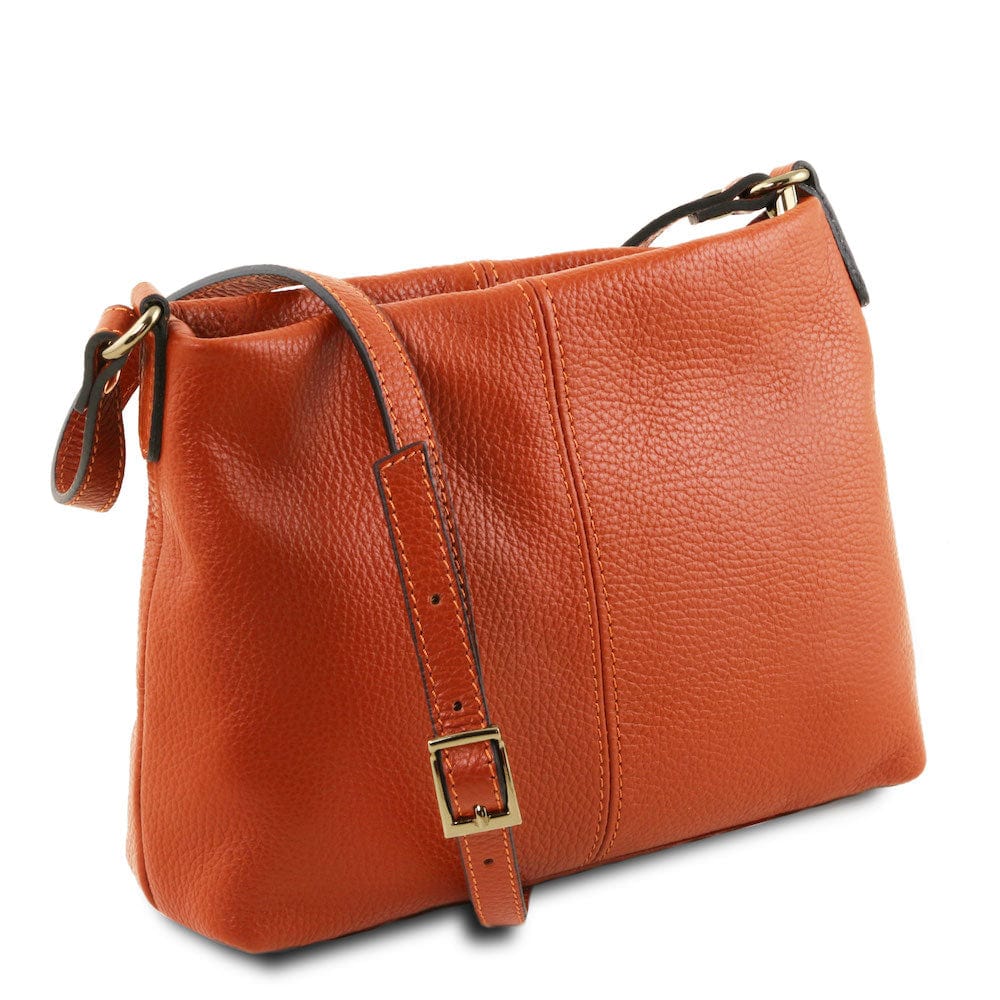 TL Bag - Borsa a spalla in pelle morbida | TL141720 - Borse a spalla premium in pelle - Acquista ora su San Rocco Italia