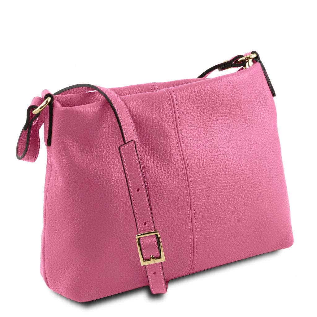 TL Bag - Borsa a spalla in pelle morbida | TL141720 - Borse a spalla premium in pelle - Acquista ora su San Rocco Italia