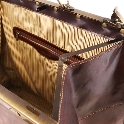 Leather Travel bags Madrid - Gladstone Leather Bag - Small size | TL1023 San Rocco Italia