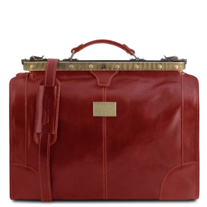 Leather Travel bags Red Madrid - Gladstone Leather Bag - Small size | TL1023 San Rocco Italia