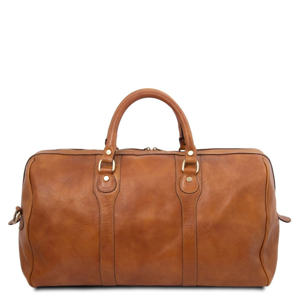 Leather Travel bags Oslo - Travel leather duffel bag - Weekender bag | TL141913 San Rocco Italia