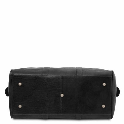 Leather Travel bags Oslo - Travel leather duffel bag - Weekender bag | TL141913 San Rocco Italia