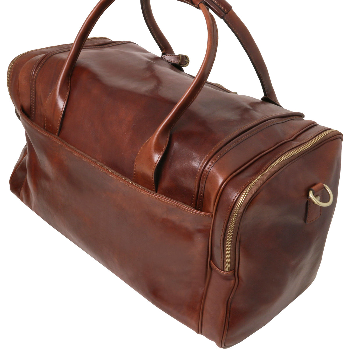 Borse da viaggio in pelle TL Voyager - Borsa da viaggio in pelle con tasche laterali | TL142141 San Rocco Italia