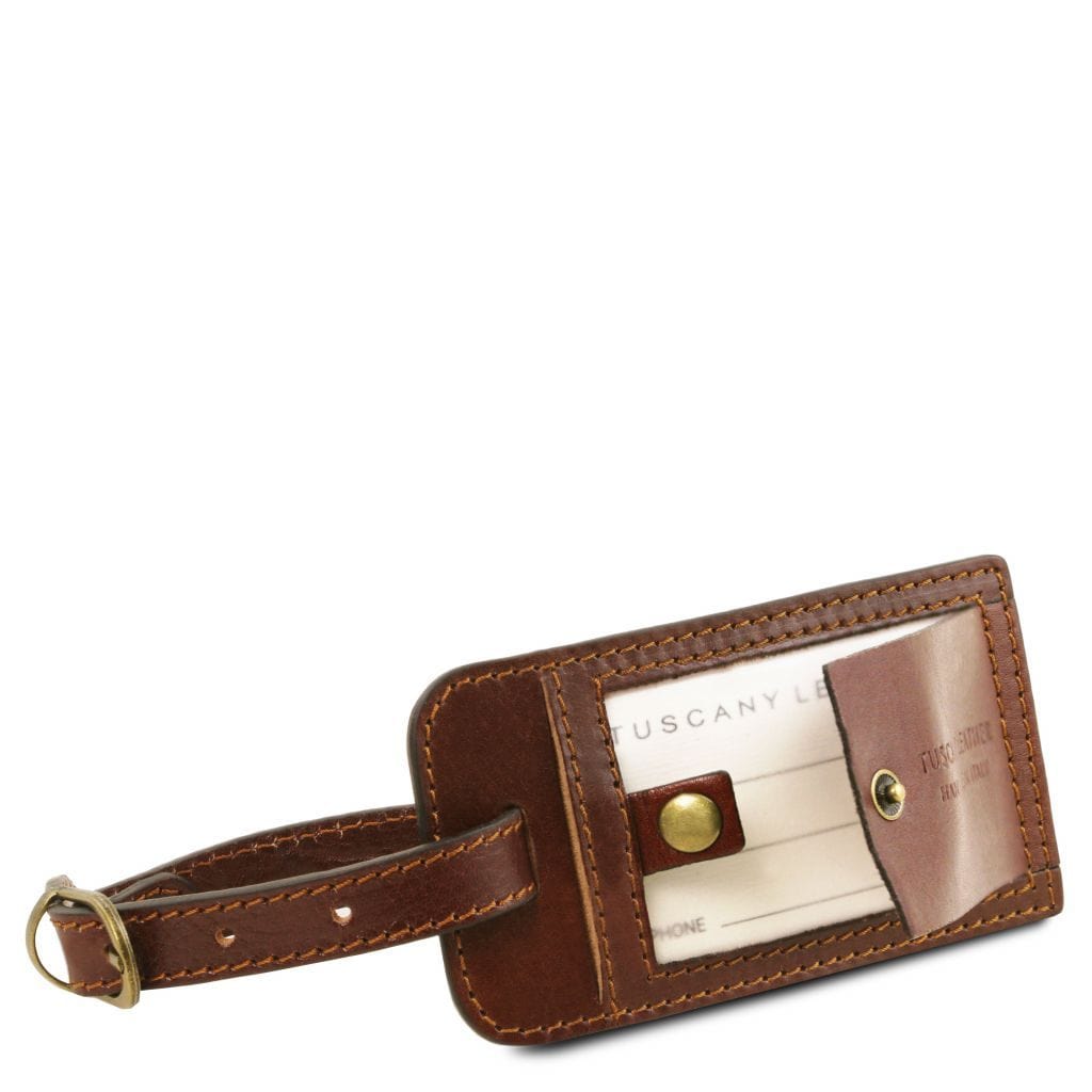 Leather Wheeled luggage Varsavia - Leather pilot case with two wheels | TL141888 San Rocco Italia