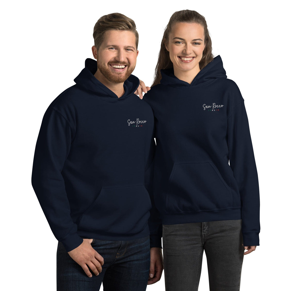 Camicie e top Felpa unisex San Rocco Italia con logo ricamato San Rocco Italia