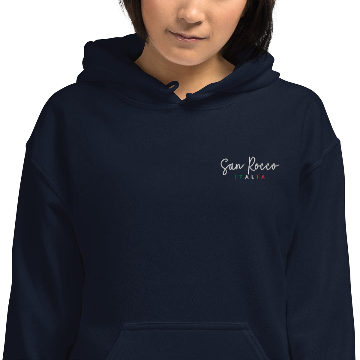 Camicie e top Felpa unisex San Rocco Italia con logo ricamato San Rocco Italia