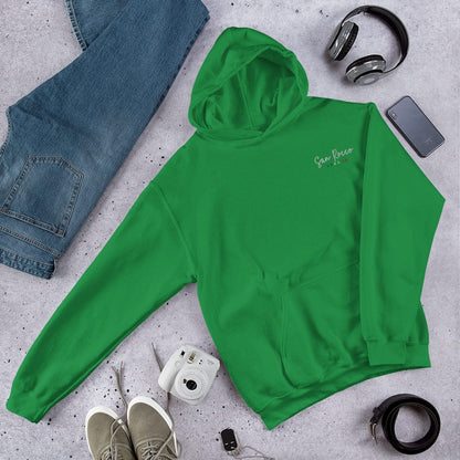Camicie e top Verde Irlanda / S Felpa unisex San Rocco Italia con logo ricamato San Rocco Italia