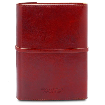 Travel leather accessories Leather Journal / Notebook & Refill Notebook Paper | TL142027 & TL142046 San Rocco Italia