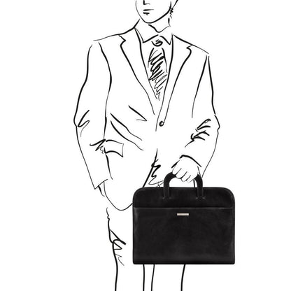 Leather Document cases Sorrento - Document Leather briefcase | TL141022 San Rocco Italia