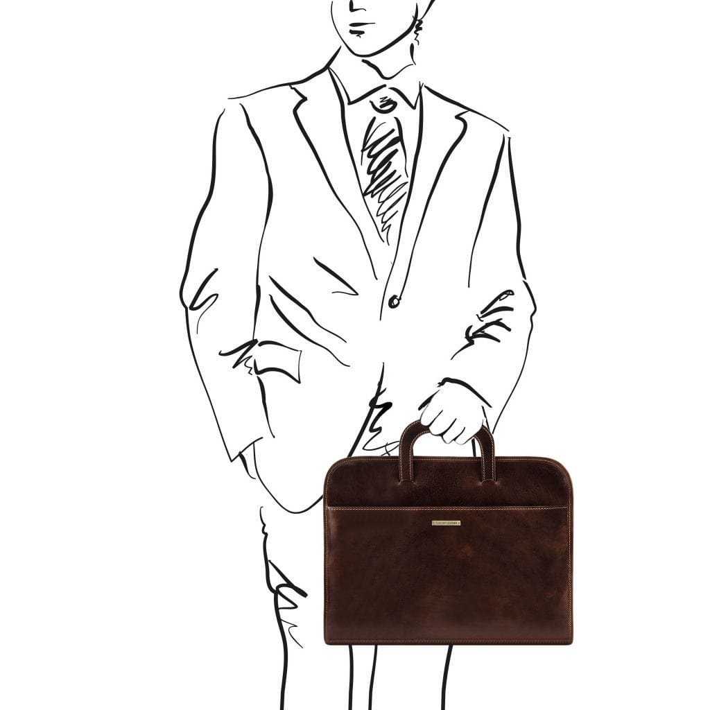 Leather Document cases Sorrento - Document Leather briefcase | TL141022 San Rocco Italia